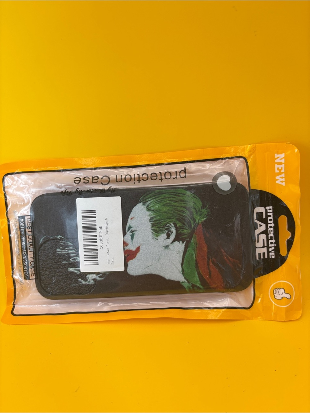 Black Joker Graphic Protective Phone Case